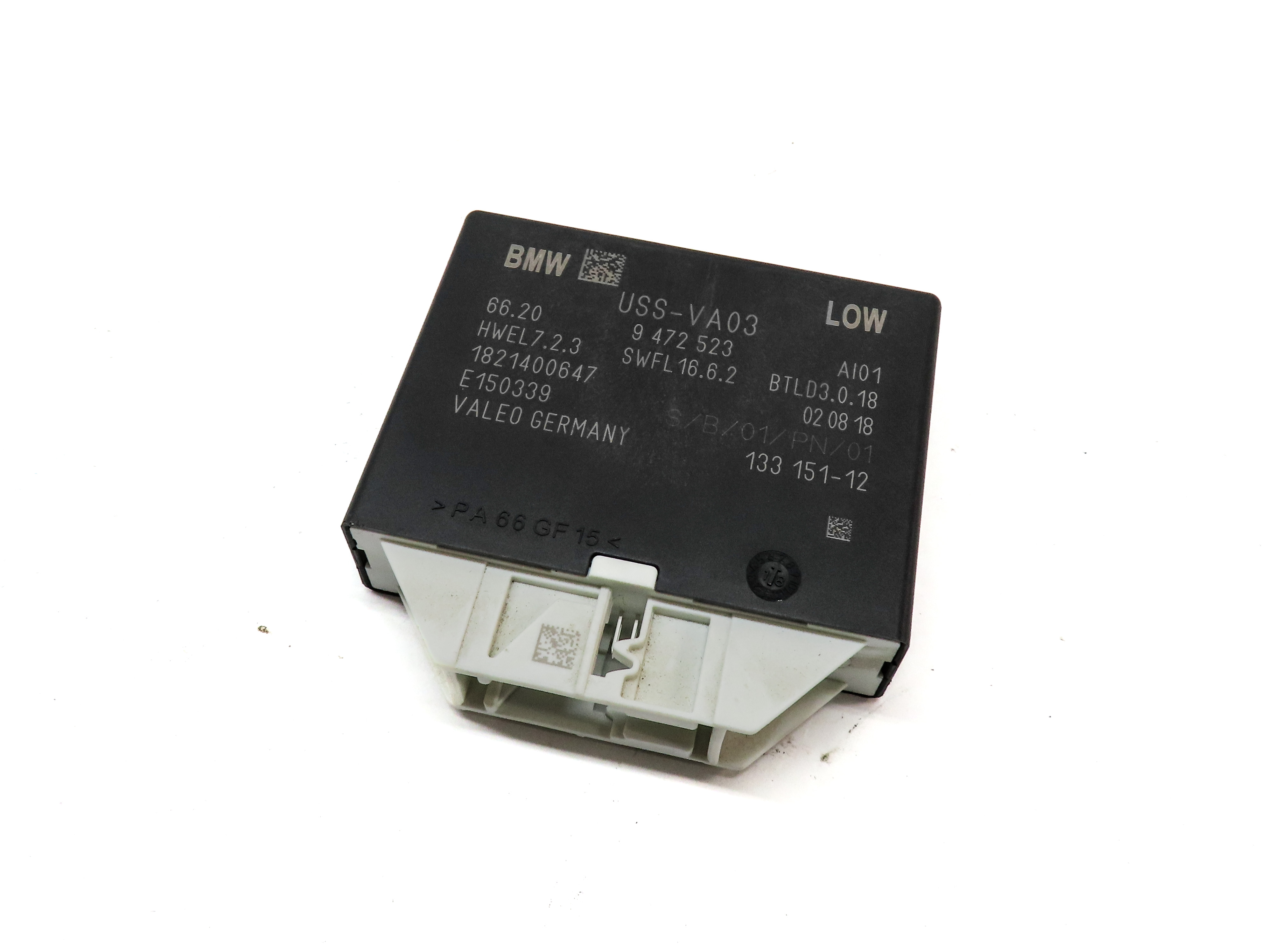 18-21 BMW 5 6GT M5 X3 X4 (F06 F90 G01 G02) PARK ASSIST PDC SENSOR CONTROL MODULE — exact item pictured